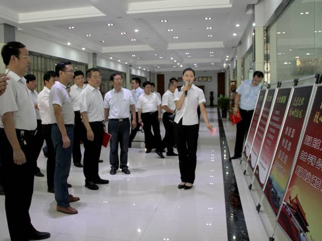 梁山縣委常委、組織部部長(zhǎng)王建一行蒞臨天意機(jī)械調(diào)研