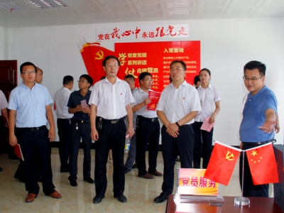 梁山縣委常委、組織部部長(zhǎng)王建一行蒞臨天意機(jī)械調(diào)研