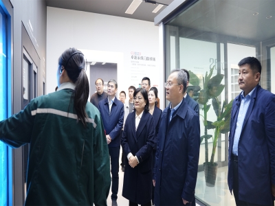 省工信廳總工程師、二級巡視員孫京軍一行 蒞臨卓越精工調研指導